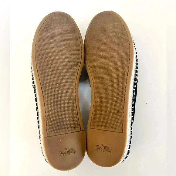 Coach Rae Black Suede Slip On Espadrille in Size 9.5 - Picture 7 of 7
